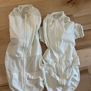 Bundle of two snoo sleep sack swaddles